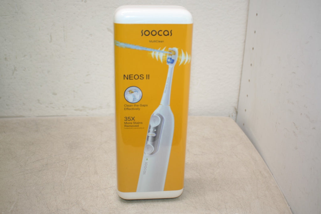 Soocas NEOS II Sonic Electric Toothbrush & Water Flosser Set - White