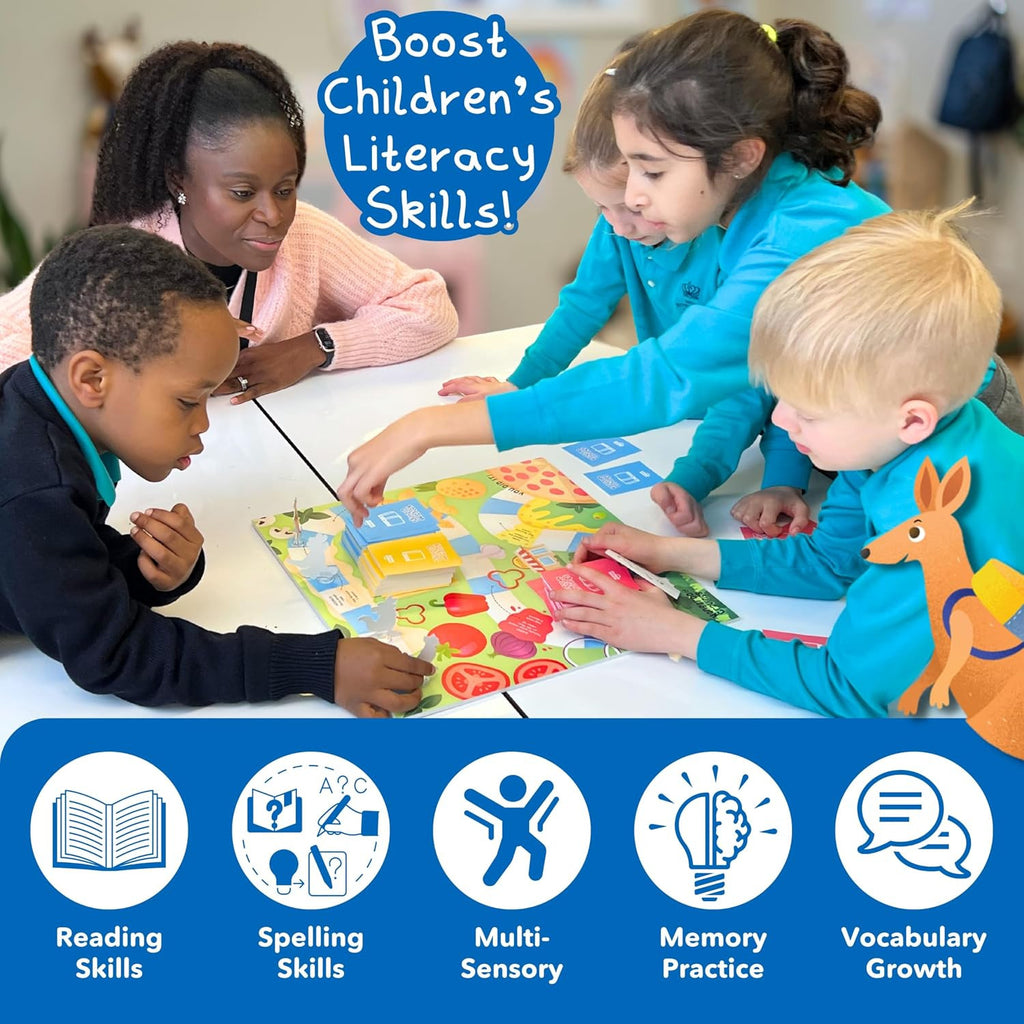 Kids Sight Word Board Game - Educational Learning Toy for Ages 4-9