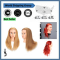 20-22 Inch Blonde Mannequin Head for Hair Styling & Braiding Practice