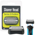 Replacement Shaver Head for Braun Series 3 Electric Razor - Foil & Cutter Kit