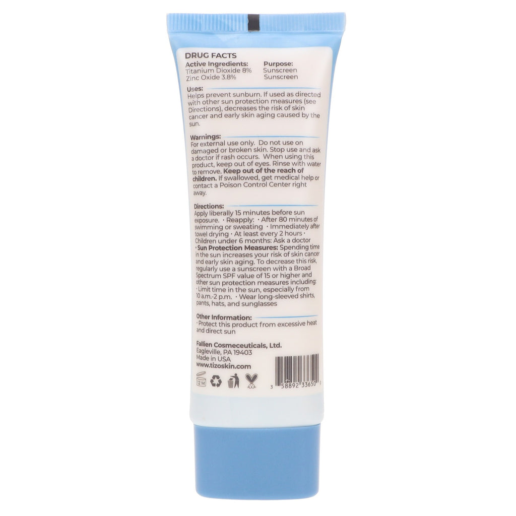 Facial Mineral Sunscreen SPF 40 Water Resistant Primer 1.75 oz