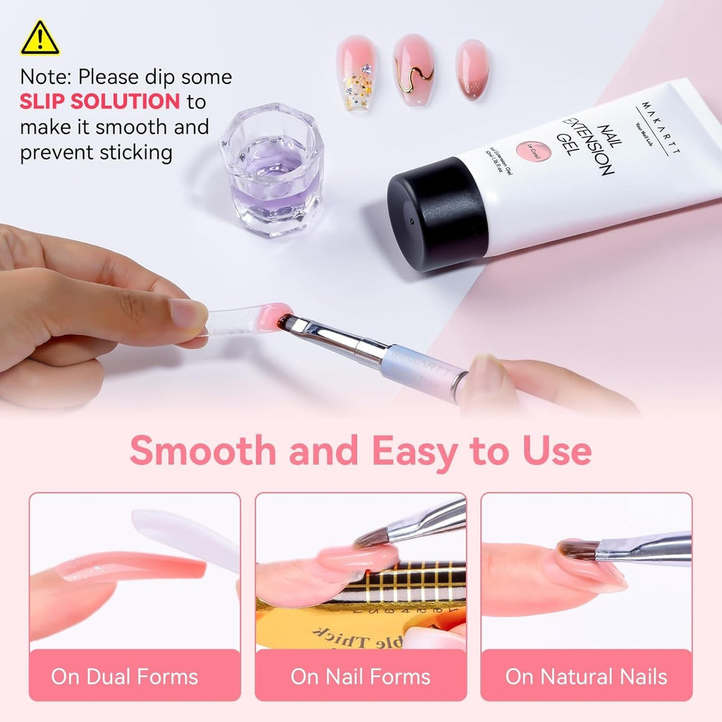 50ML HEMA-Free Poly Nail Gel for Artistic Nail Extensions & Designs