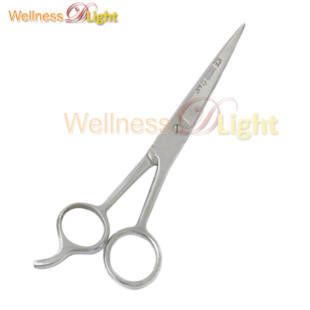 Hair Cutting Scissors 6.5 Inch Razor Sharp Salon Shears Professional Stainless Steel