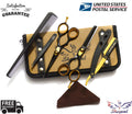 Professional Hairdressing Thinning & Cutting Scissors Set - 5.5 Inch with Razor & Pouch