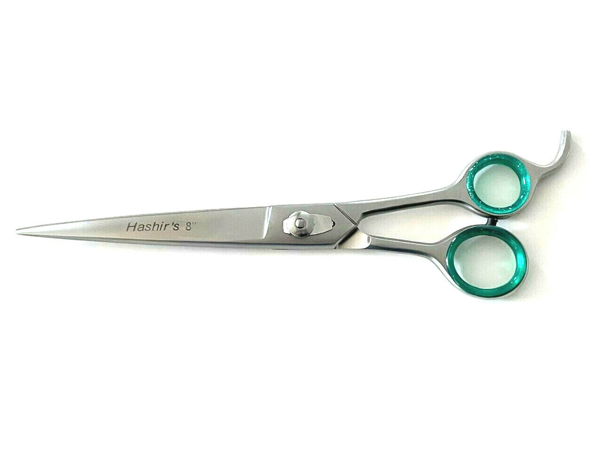 8-Inch Stainless Steel Hair Shears for Barbers and Grooming