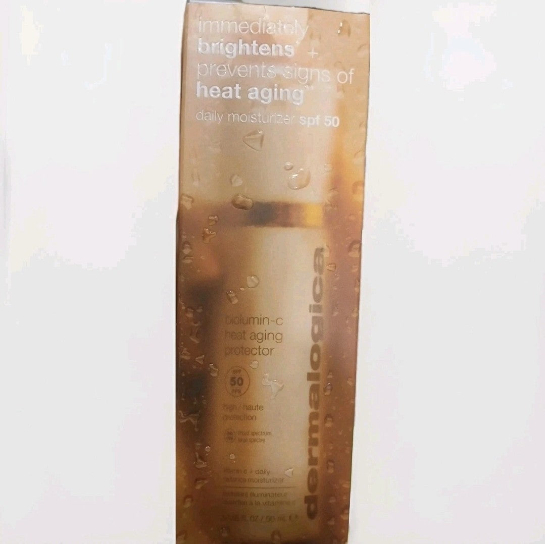 SPF 50 Heat Aging Protector Sunscreen with Vitamin C - 1.7 oz, Exp 10/2026