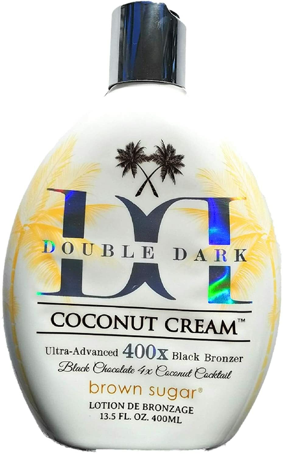 Dark Coconut Bronzers - 13.5 oz Double Dark Tan Self Tanning Cream