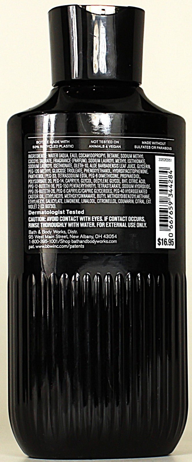 Men's EAU SO NAVY Body Wash Shower Gel 10oz - Fresh Ginger Cedarwood Vetiver
