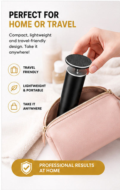 Electric Callus Remover Foot Sander Pedicure Tool with Speed Control