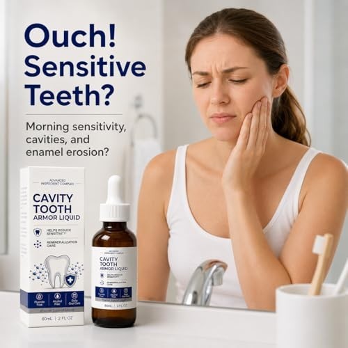 Dental Enamel Repair Liquid 2 Fl Oz - Cavity Prevention & Strengthening