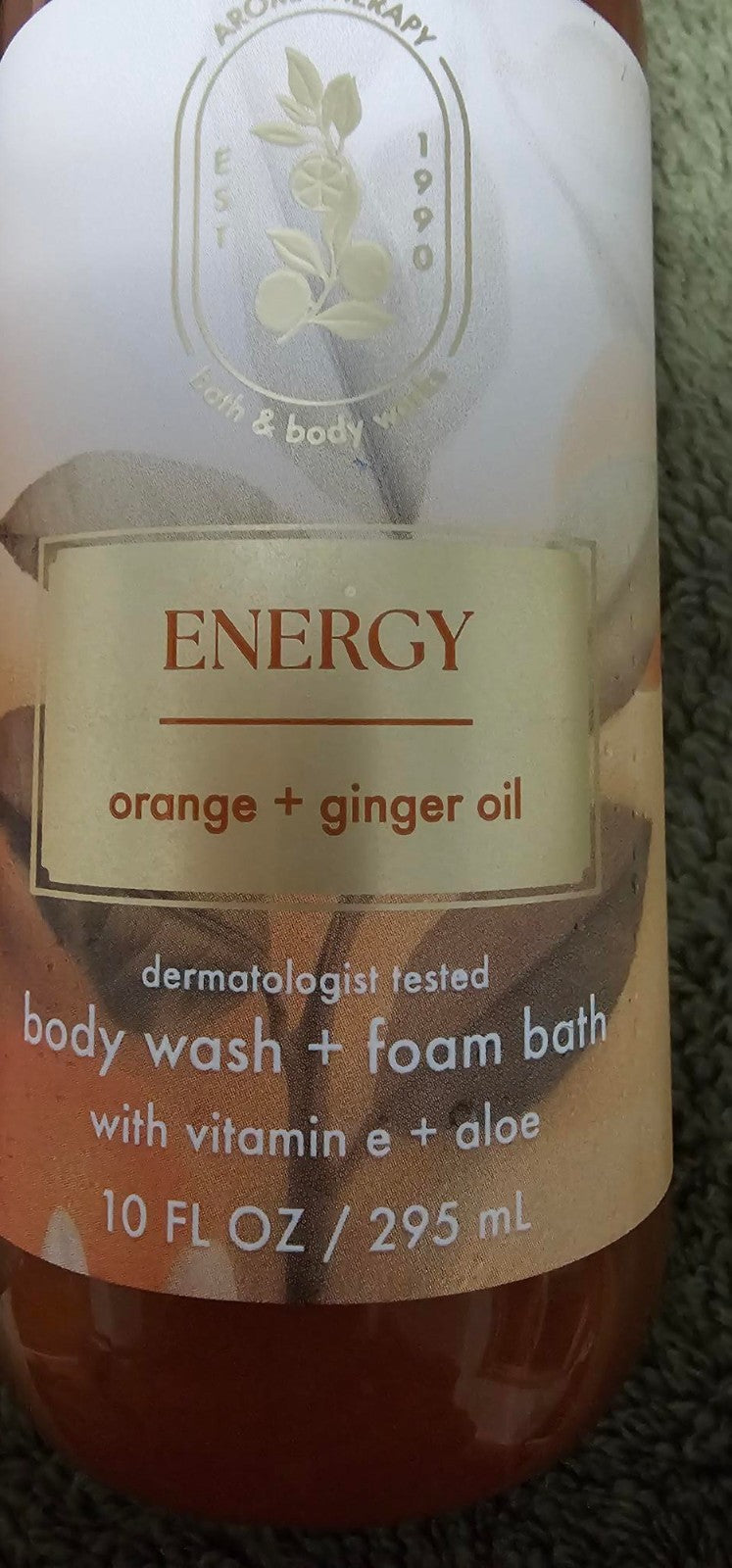 Orange & Ginger Aromatherapy Body Oil, Perfume, Wash & Cream Set