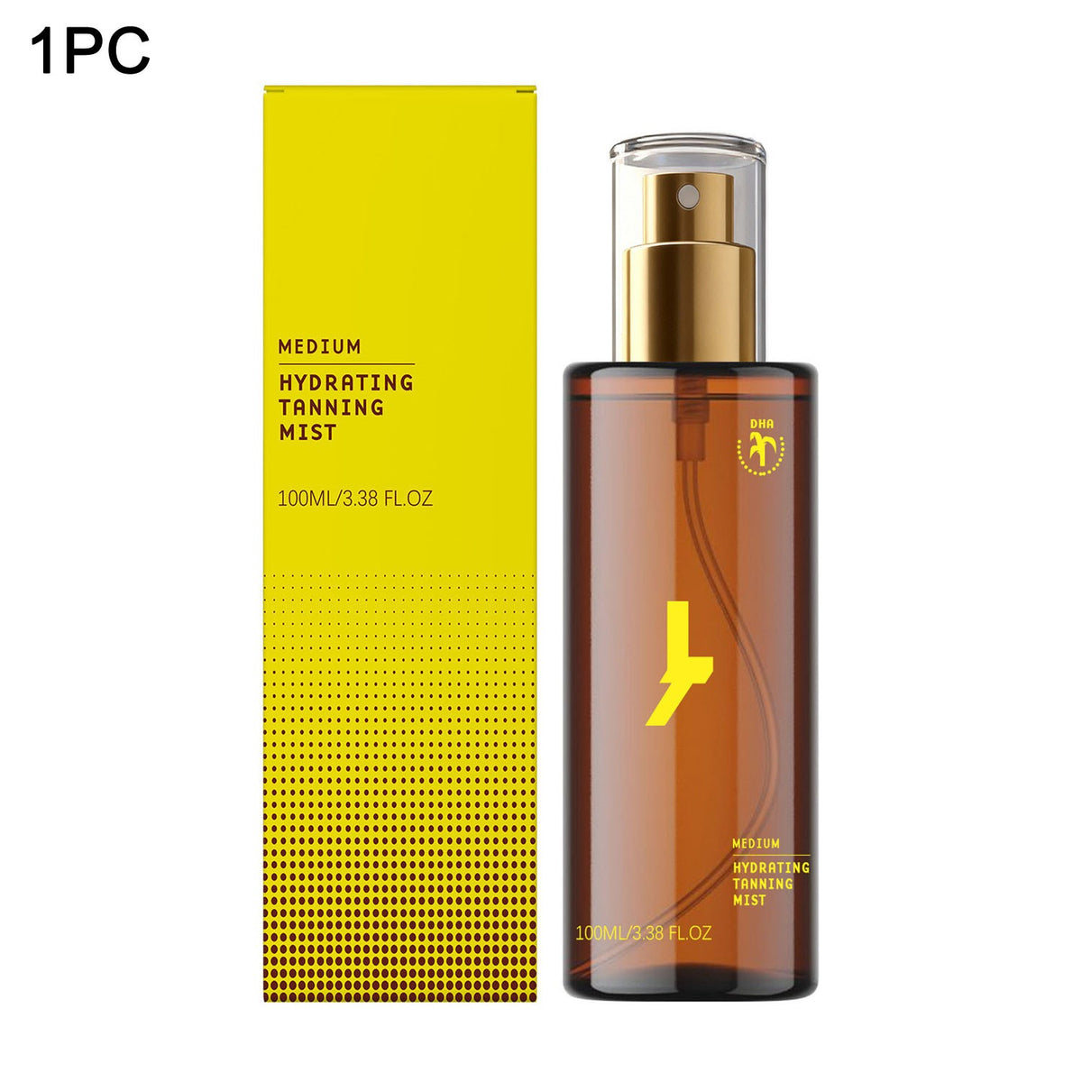 Hydrating Self Tanning Mist for Face & Body - Sun-Kissed Glow, Natural Look