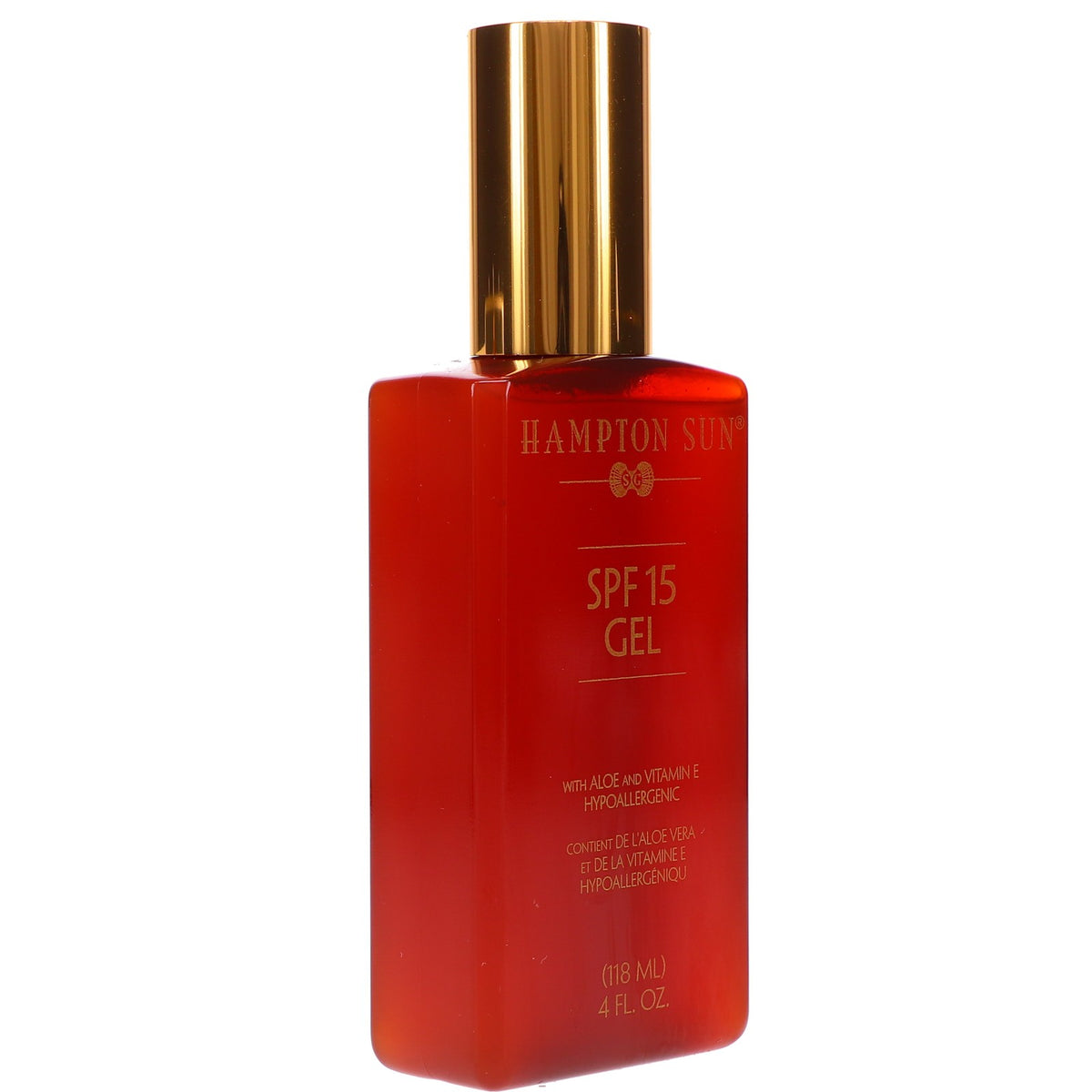 Hampton Sun SPF 15 Gel Sunscreen 4 oz - Broad Spectrum Sun Protection