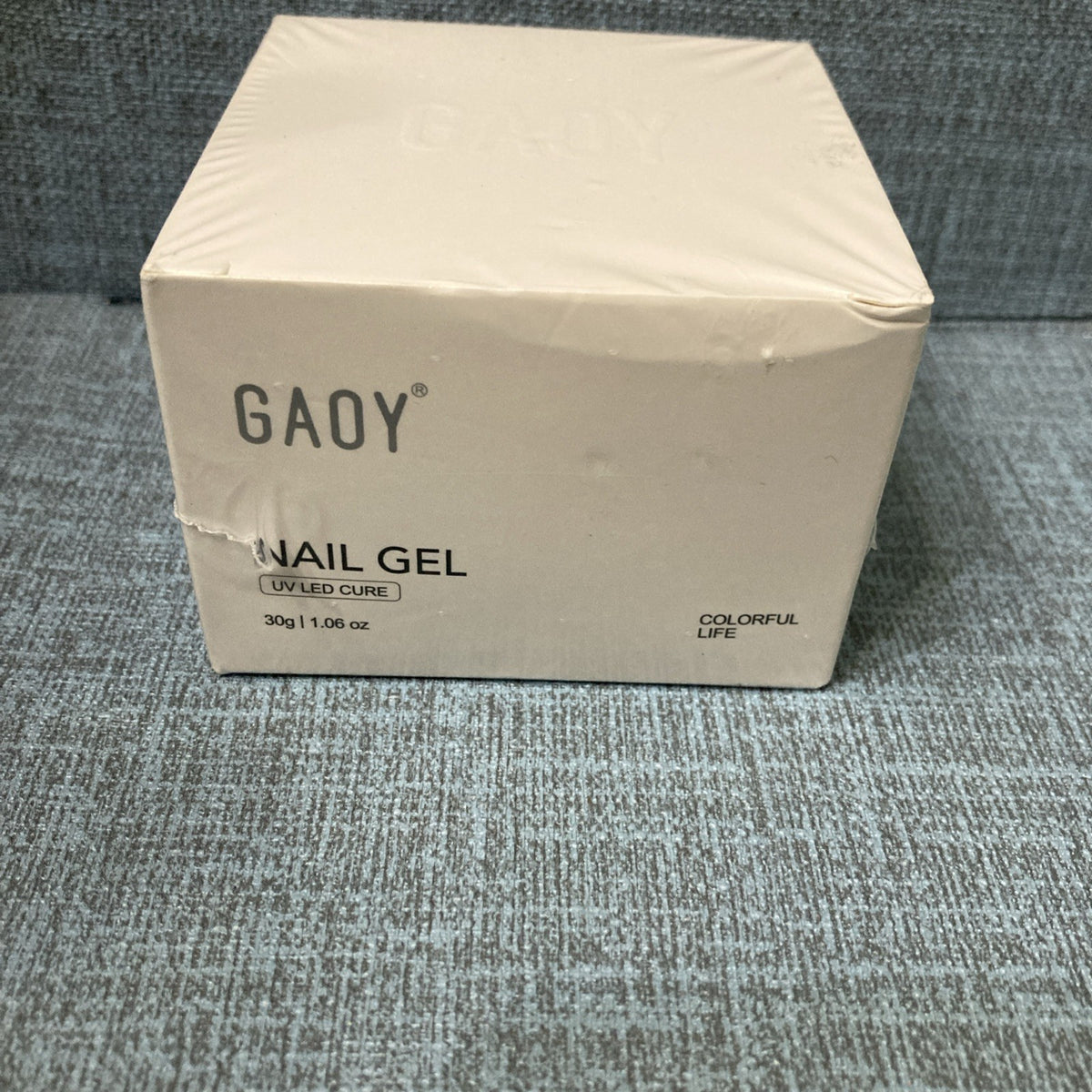 Milky White Poly Gel Builder Nail Gel UVLED 01F003 for Acrylic Nails