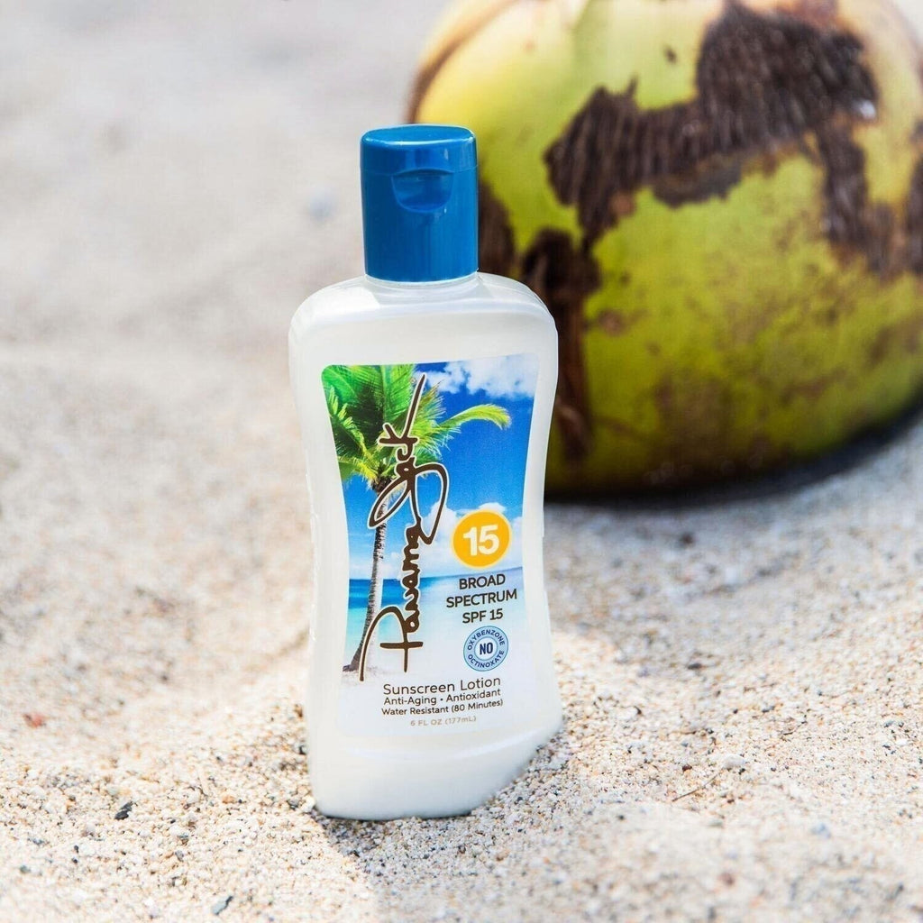 Beach Sunscreen Pack with Aloe Vera Gel Tanning & Lip Balms - Panama Jack