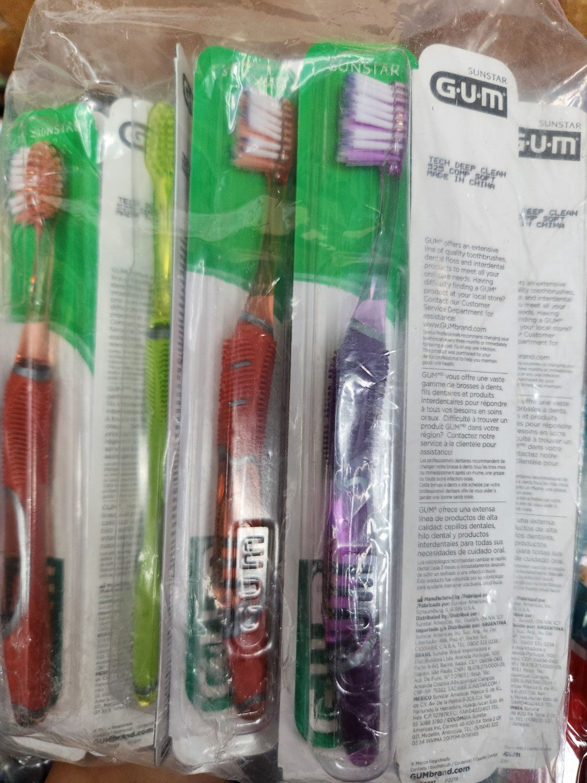 GUM Technique Deep Clean 525 Soft Toothbrush 12-Pack - Oral Care