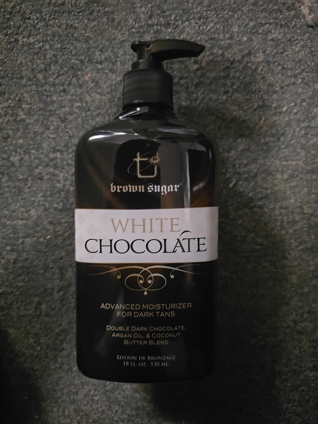 Brown Sugar White Chocolate Moisturizer Lotion for Dark Tans - 18 Fl Oz