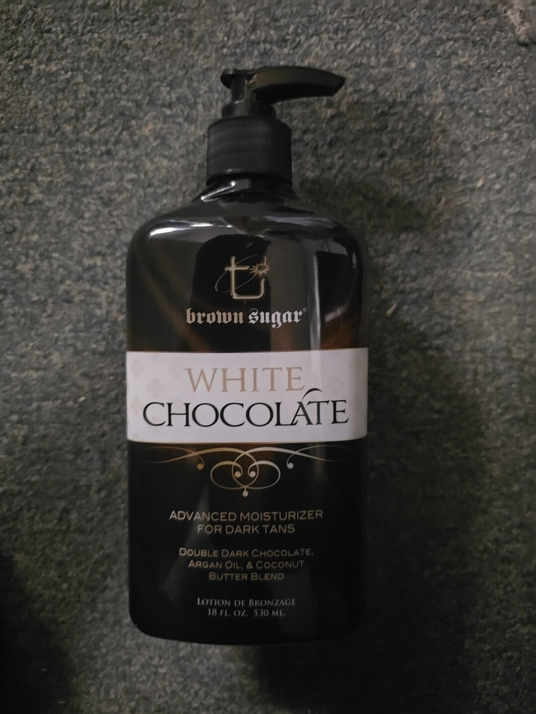Brown Sugar White Chocolate Moisturizer Lotion for Dark Tans - 18 Fl Oz
