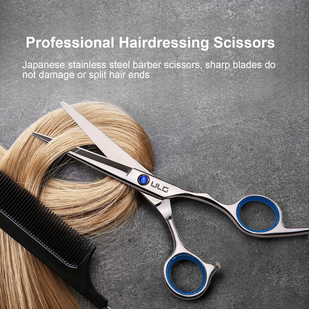 Professional 6.5 Inch Hair Cutting Scissors for Barbers and Home Use
