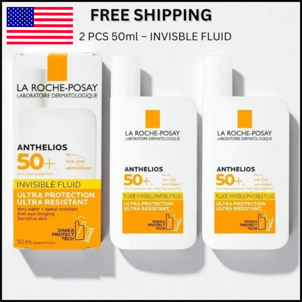 SPF50+ Invisible Sunscreen Cream Duo - Ultra Protection, Sensitive Skin Friendly