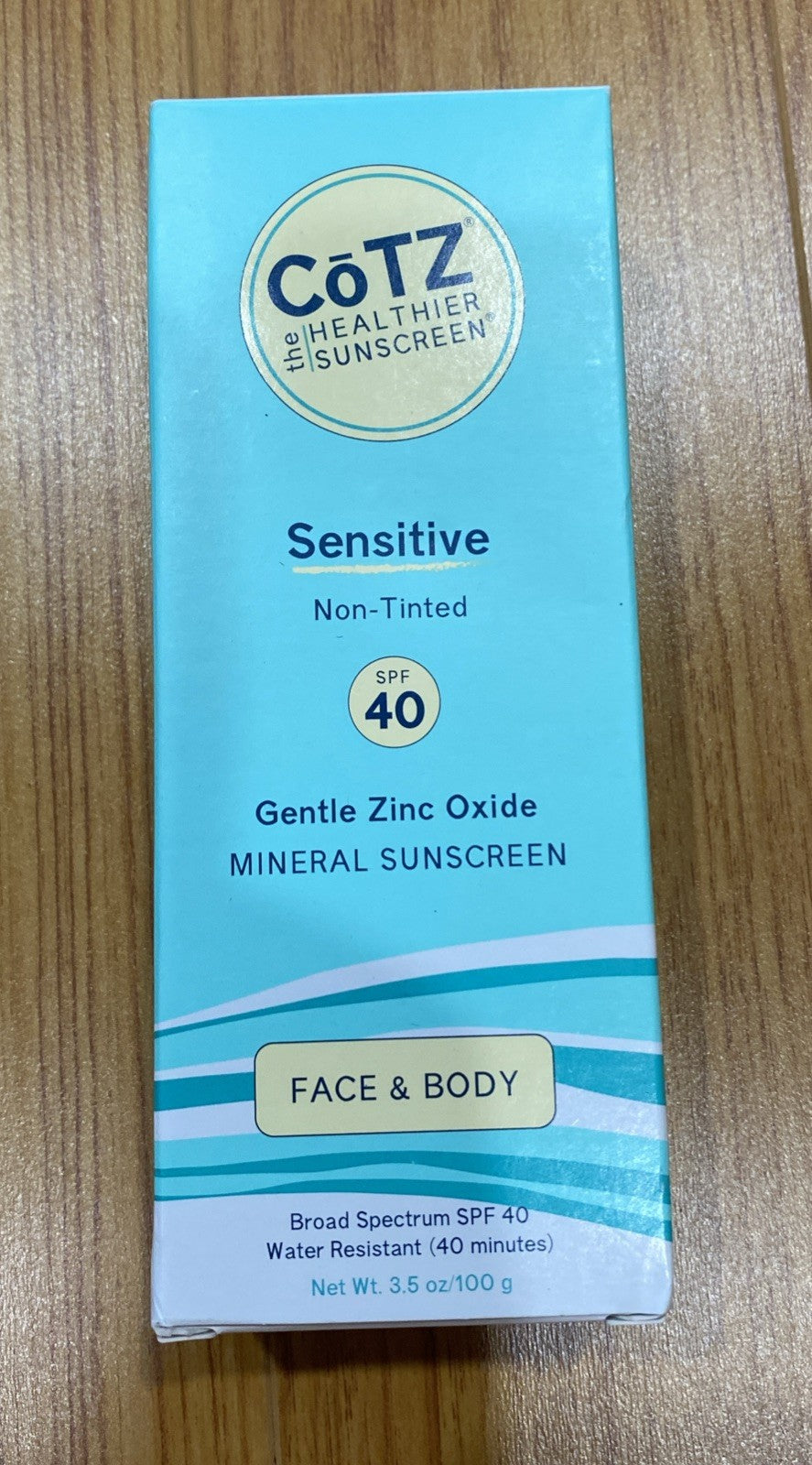 Mineral Sunscreen SPF 40 for Face & Body Non-Tinted 3.5 Oz - Broad Spectrum UV Protection