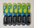 6 Blue Medium Bristle Toothbrushes - Deep Cleaning Oral Care Set