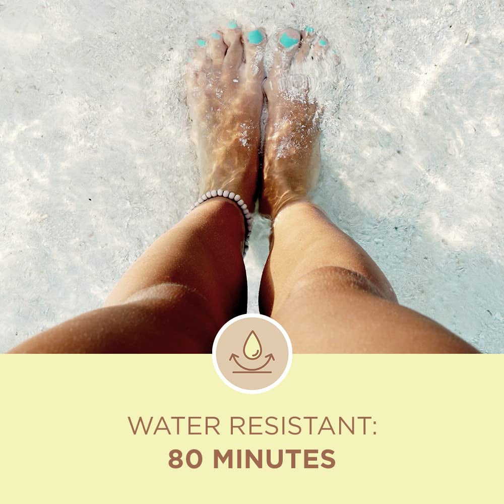 Water-Resistant SPF 15 Tanning Sunscreen Lotion for Body, Moisturizing & Broad Spectrum