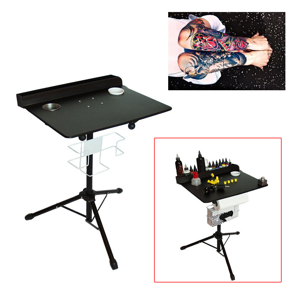 Tattoo Workstation Table Stand – 19.69 x 16.14 in Adjustable Height