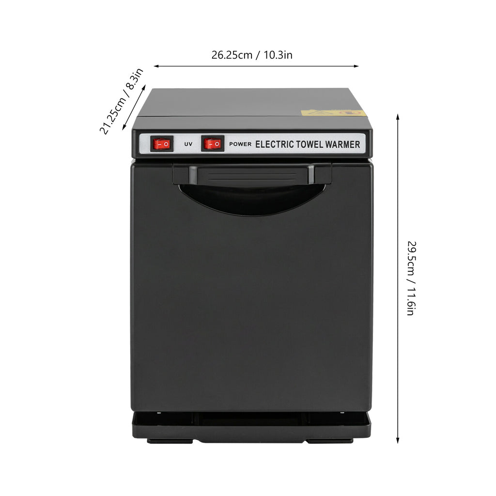 2-in-1 Electric Towel Heater UV Sterilizer Hot Towel Warmer Cabinet