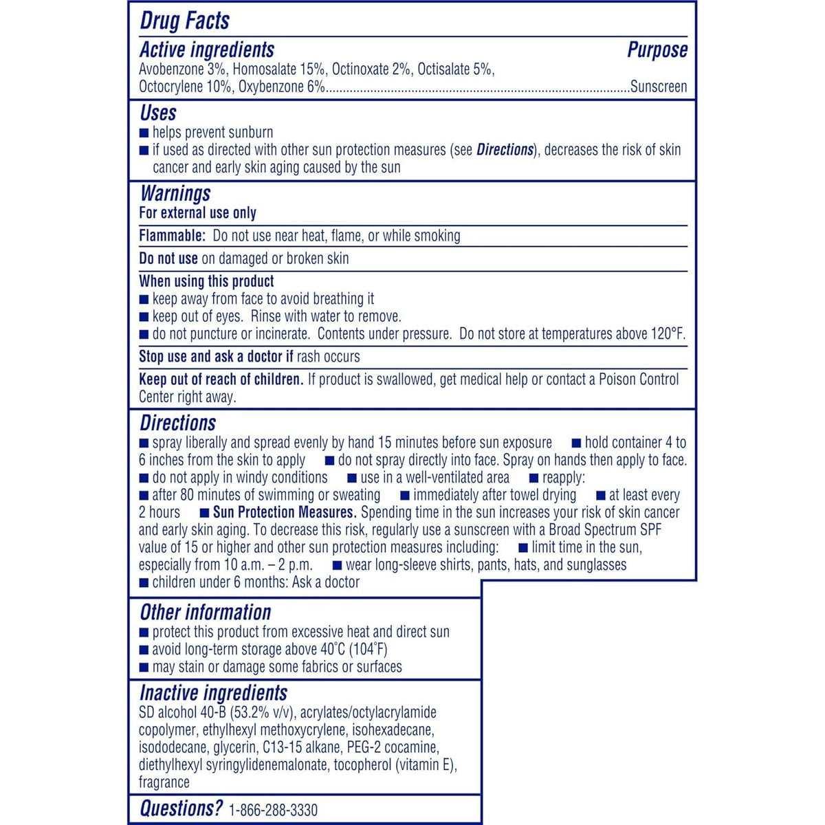 Broad Spectrum SPF 100 Sunscreen Spray - Water-Resistant, 5.5 oz