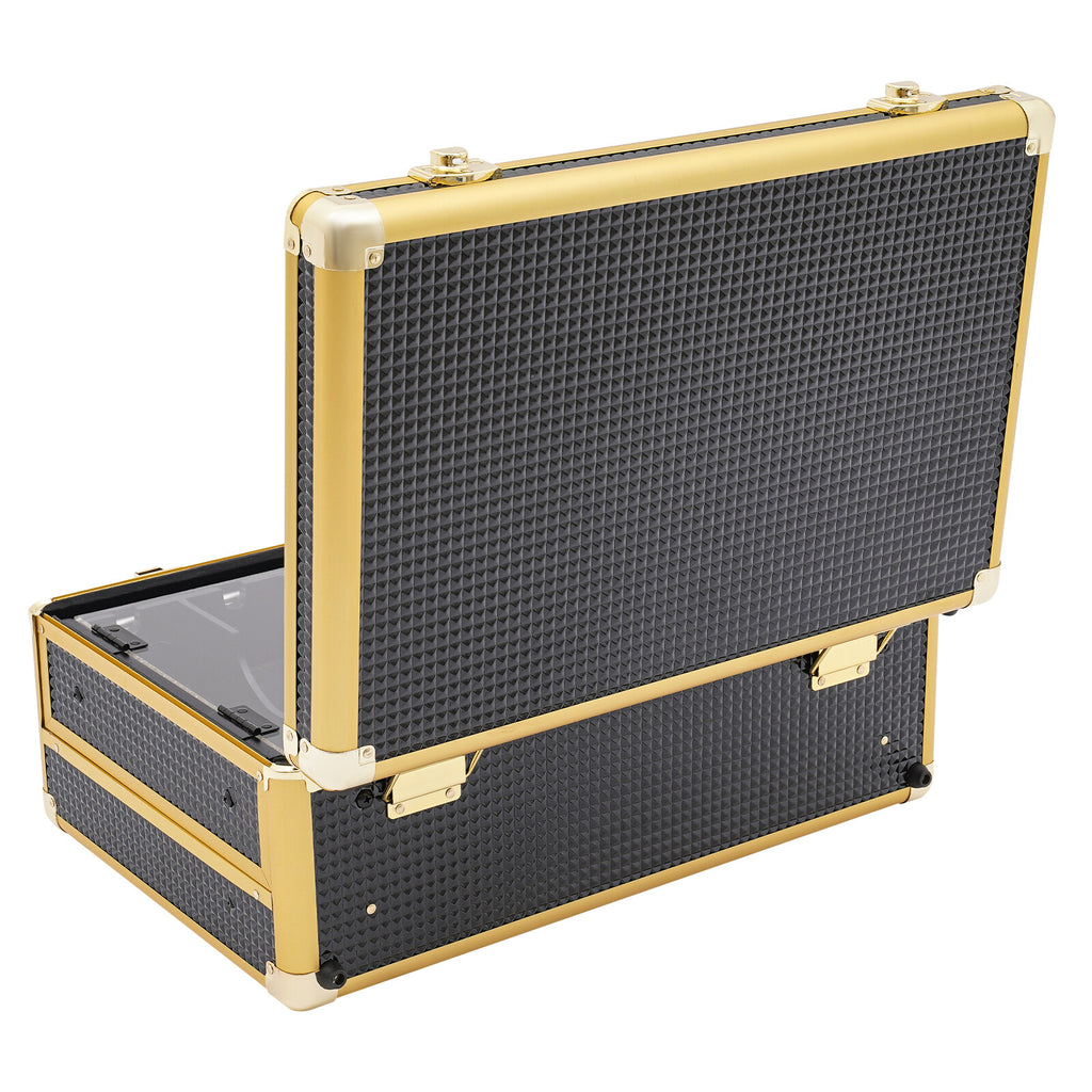 Professional Barber Tool Organizer Case with Locks & Keys