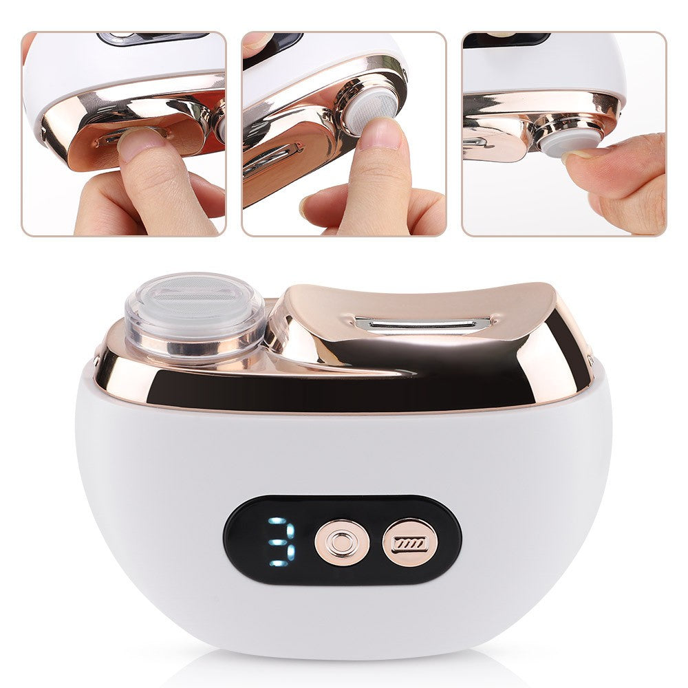 Electric Nail Clipper & Trimmer with LED Light - 3 Speed Settings