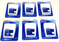 Waxed Dental Floss 6-Pack, 100 Yards Each for Oral Hygiene