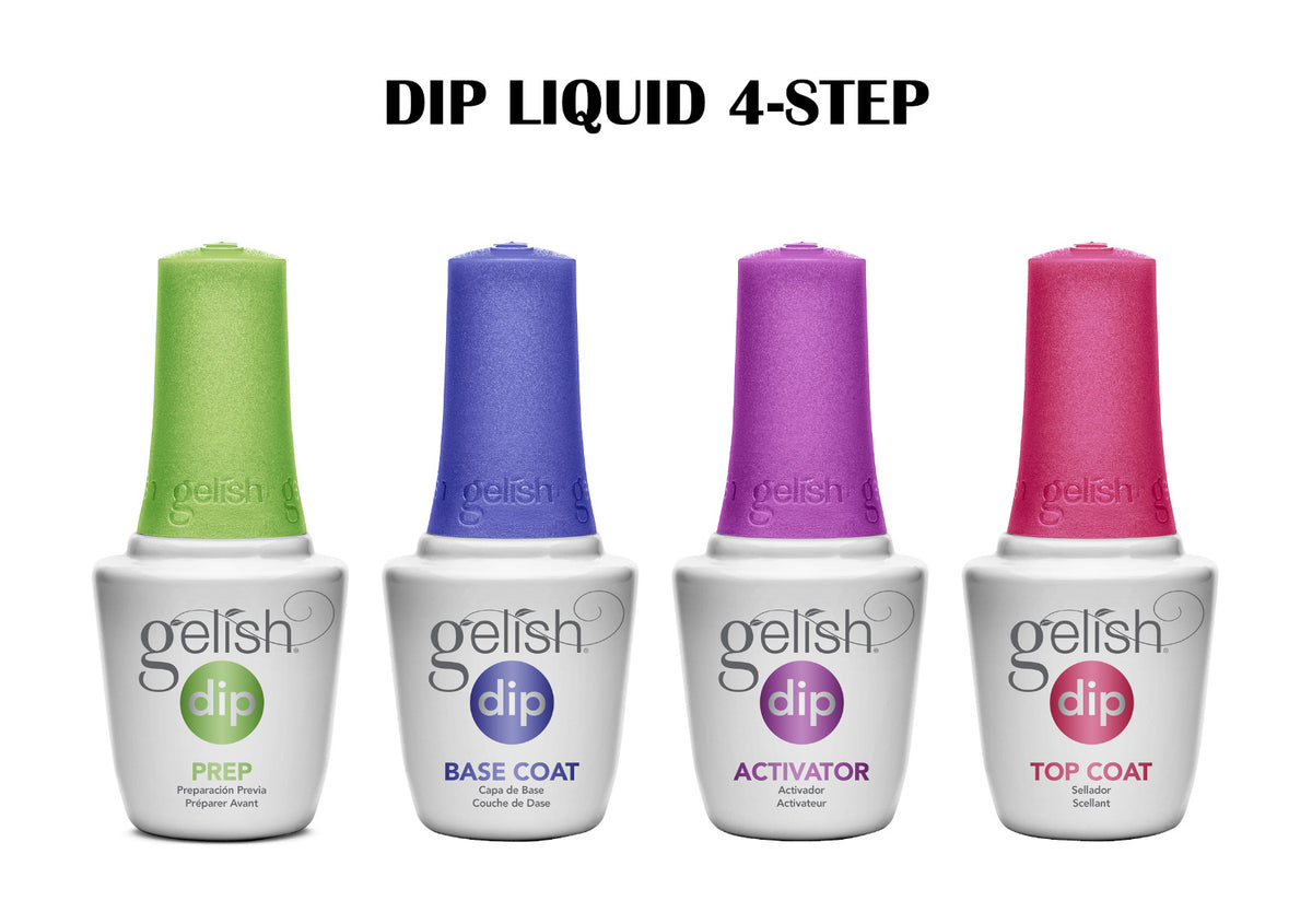 Gelish Dip System 4-Step Nail Dip Kit - 0.5 oz/15 mL Each