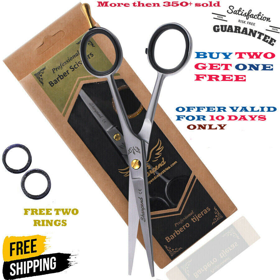 Professional Hair Cutting Scissors 6 Inch Stainless Steel Barber Shears