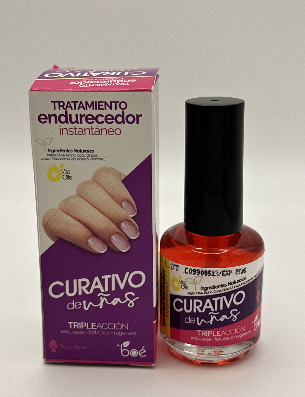 Instant Nail Hardener Treatment - 0.6 Fl Oz Nail Strengthening Serum