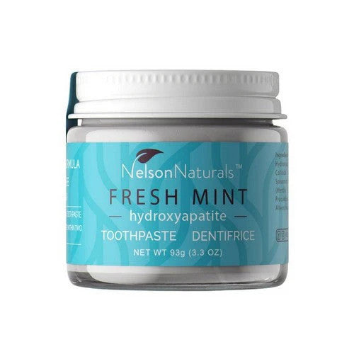 Natural Mint Hydroxyapatite Toothpaste - Supports Strong Teeth 3.3 Oz