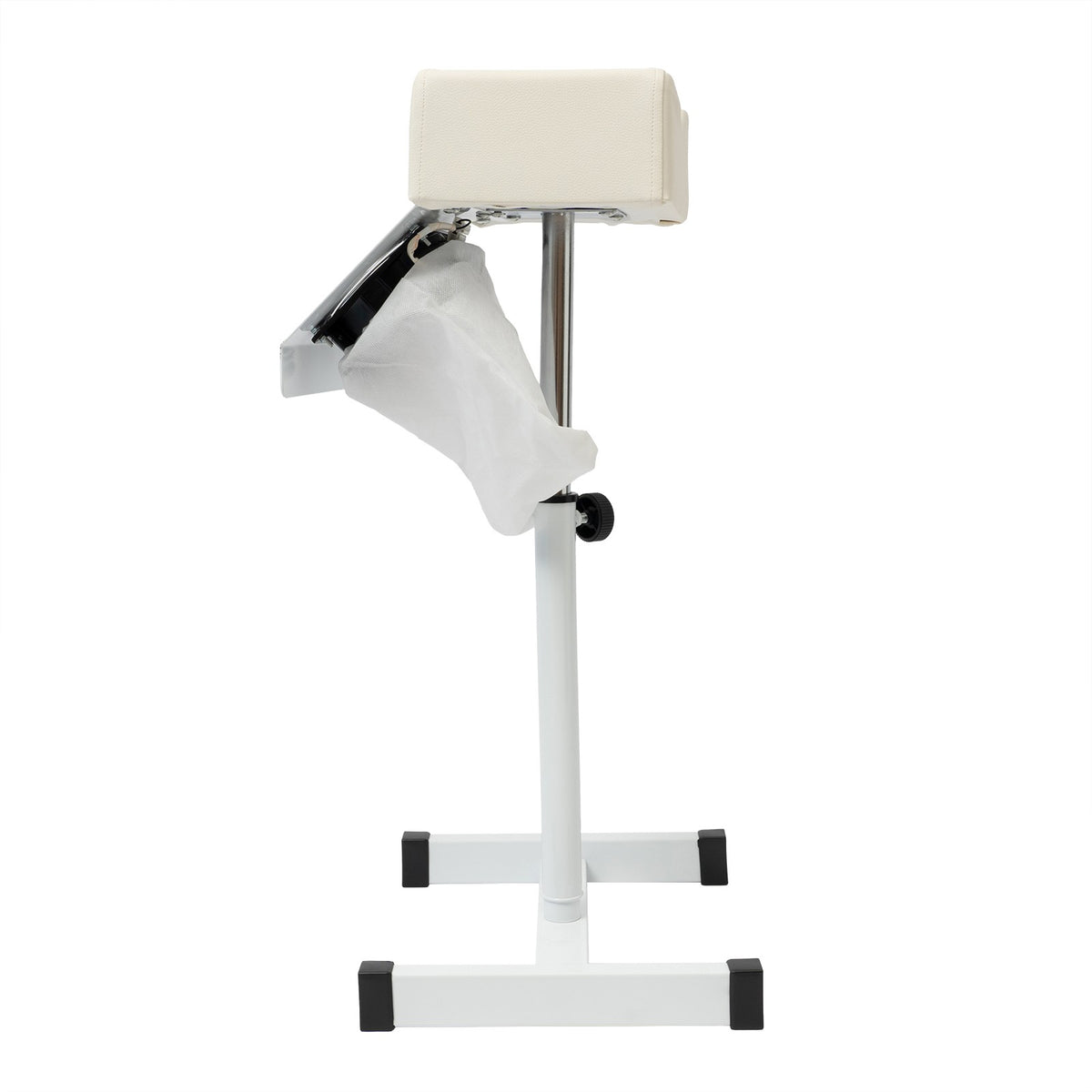 Salon Pedicure Manicure Chair Footrest with Dust Fan & Adjustable Height