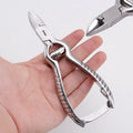 Heavy Duty Podiatrist Toenail Clippers for Thick & Ingrown Nails - 5.5 Inch Stainless Steel