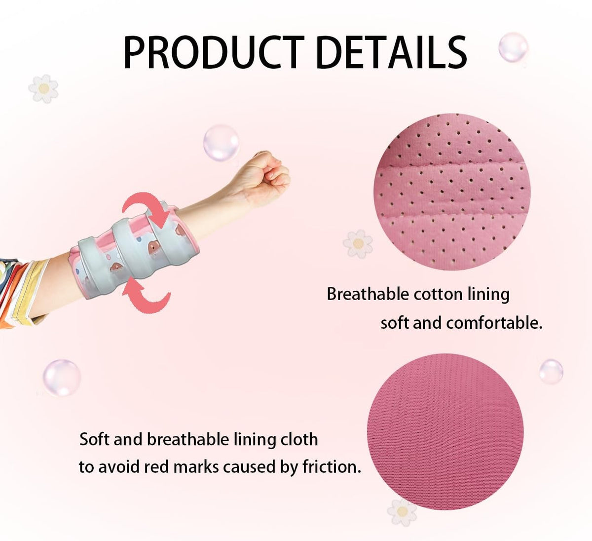Kids Nail Biting & Thumb Sucking Prevention Elbow Guard - 2 Pack