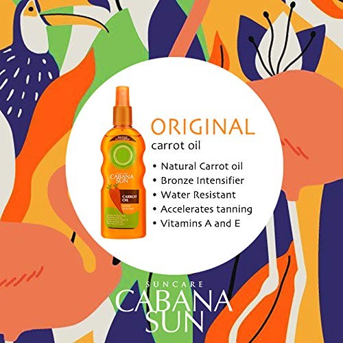 Carrot Oil Tanning Accelerator for Deep, Long-Lasting Tan 200ml