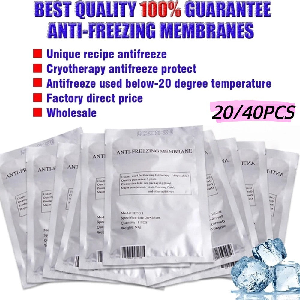 Cryo Lipolysis Cold Therapy Protective Membranes - Anti-Freezing Cryo Pads