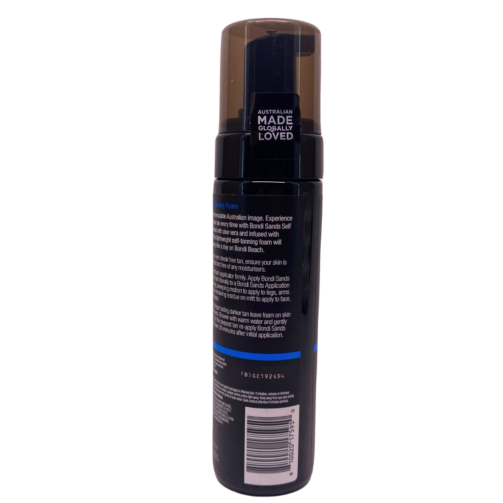 Self Tanning Foam Dark 3 Pack - Deep Bronze, Coconut Scent, Hydrating