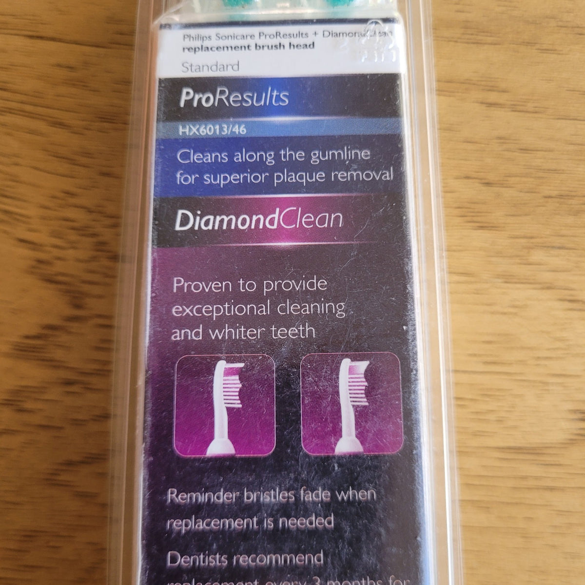 Phillips Sonicare Diamond Clean Replacement Toothbrush Heads - HX6013/46