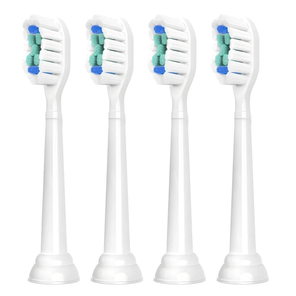 Replacement Toothbrush Heads for Philips Sonicare Electric Toothbrushes - Compatible with C1, C2, D12, 1100-9900 Series