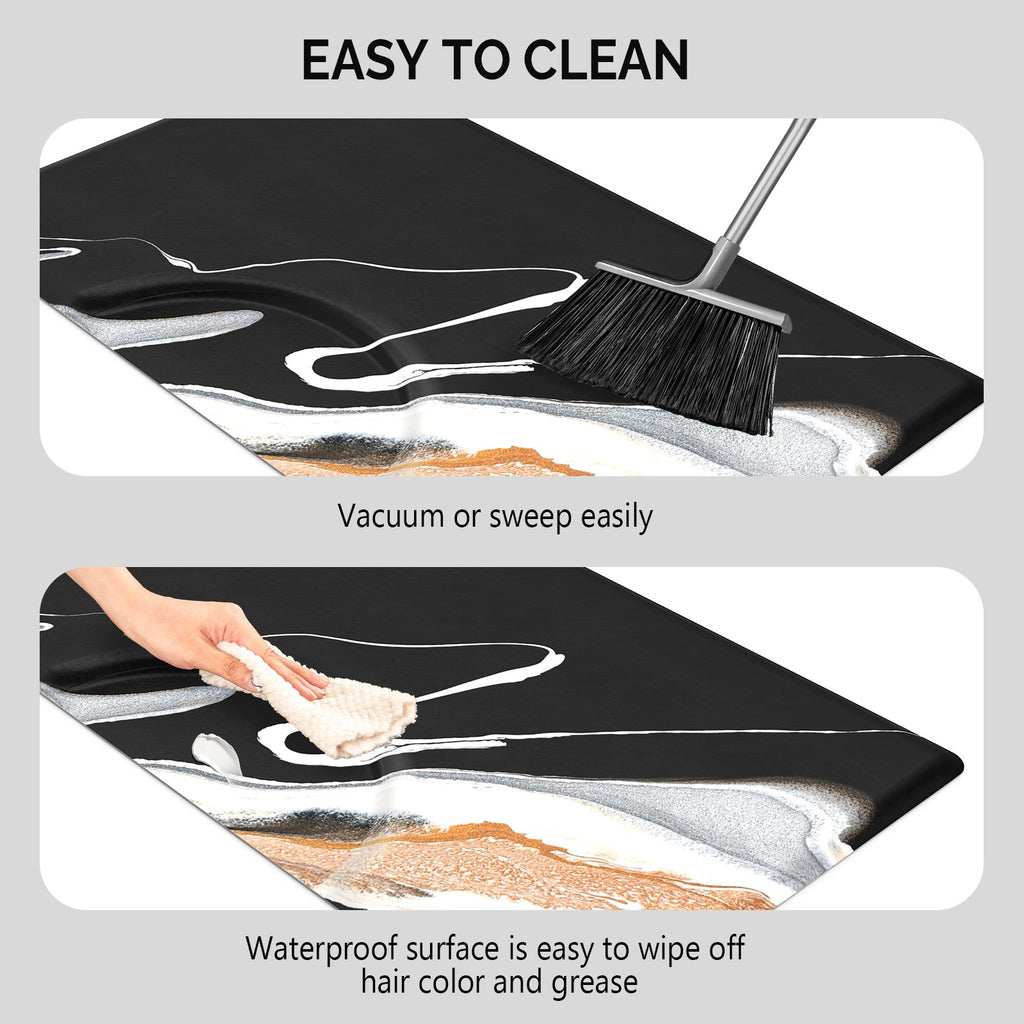 Anti-Fatigue Salon Mat 3x5 ft Non Slip Support for Hair Stylists & Barbers