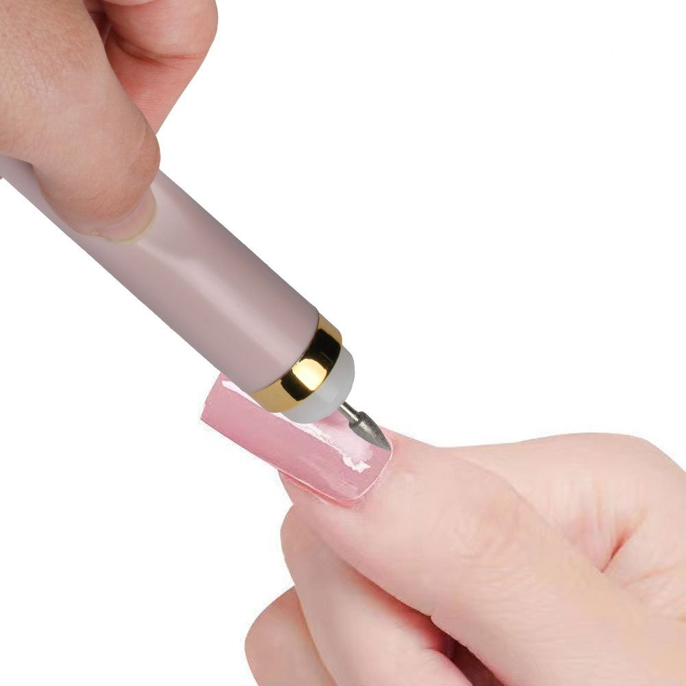 Electric Nail Drill File Machine for Manicure and Pedicure with LED Light