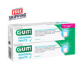 Sunstar GUM Original White Toothpaste 2 Pack 75ml - Enamel & Stain Removal