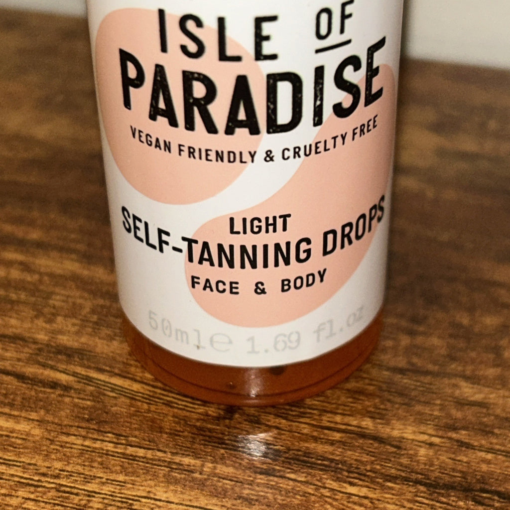 Self-Tanning Drops Light Peach for Face & Body - Vegan & Hydrating 50ml