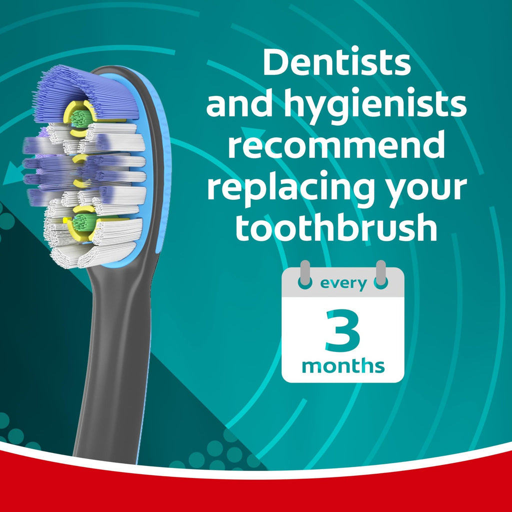 Electric Toothbrush Pack - Sonic Deep Clean, Battery Operated, 2 Count
